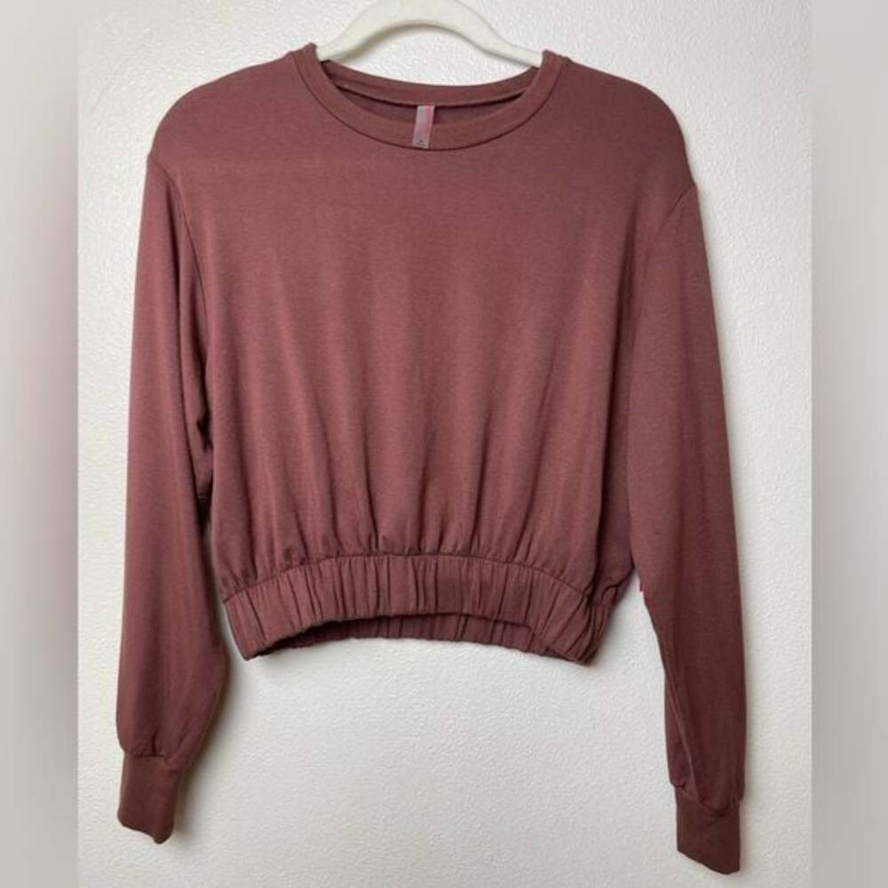 Commando - NWT Modern Lounge Cropped Sweatshirt - Walnut - Sz XS